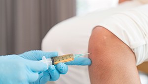 PRP injections into the knee