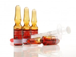 vials of Vitamin B12 for injections